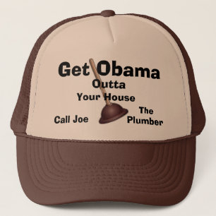 Casquette Joe le plombier Casquette-Obtiennent Obama Outta.