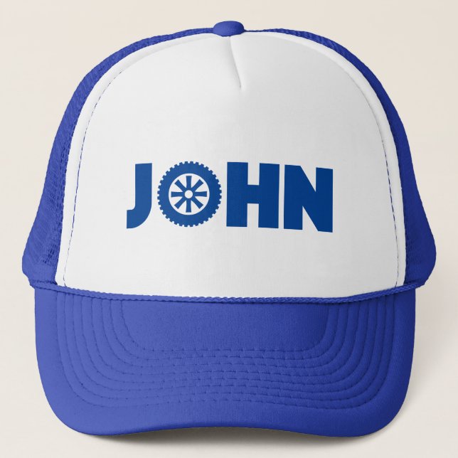 Casquette John Petrol Head Trucker Chapeau (Devant)