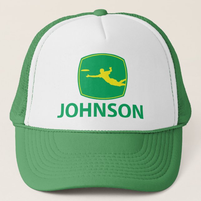 Casquette Johnson Deere w/Yellow (Devant)