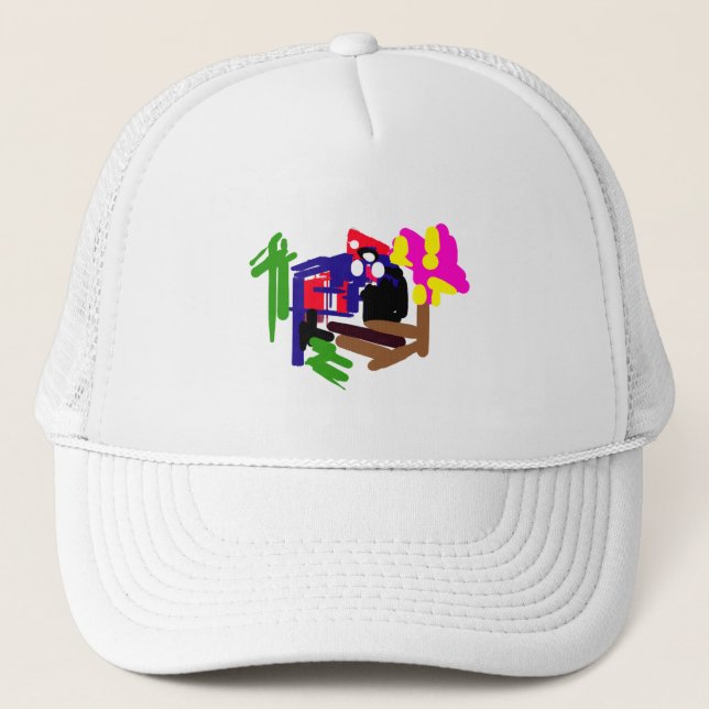 Casquette Joie de perroquet été  (Devant)
