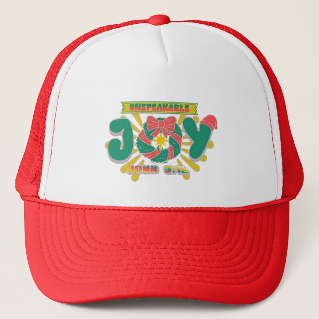 Casquette Joie indicible (Devant)
