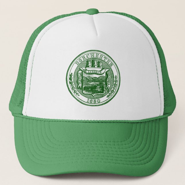 Casquette Joint de Dorchester le Massachusetts, vert (Devant)