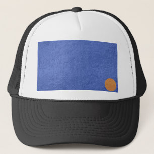 Casquette Joint de l'or Art101 - blancs bleus de soie de