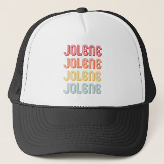 Casquette JOLENE Poison Nom Personnalized Retro Vintage 80s 