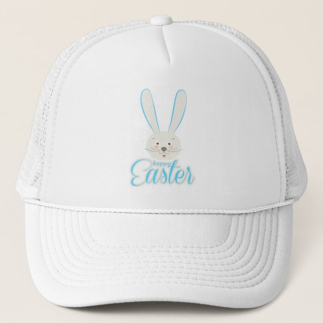 Casquette Joli Bunny de Pâques oeufs de chasse printemps de  (Devant)