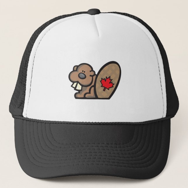 Casquette joli castor canadien (Devant)
