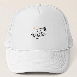 Casquette Joli crabe en dessin d'une ligne avec cœur rouge