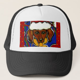 Casquette Joli dachshund de vacances