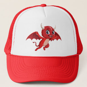 Casquette Joli diable volant de dessin animé