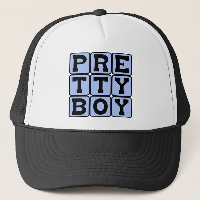 Casquette Joli garçon, beau gosse (Devant)