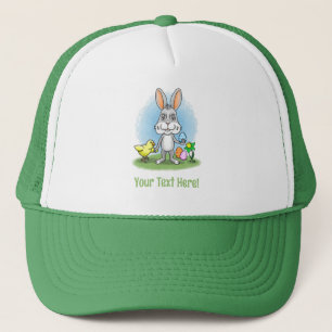 Casquette Joli lapin de Pâques et la poule