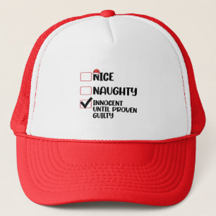 Casquette Joli Méchant Innocent jusqu'à preuve du contraire