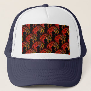 Casquette Joli motif d'art abstrait bohème élégant moderne #