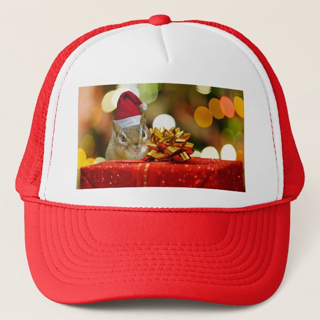 Casquette Joli Noël Chipmunk (Devant)