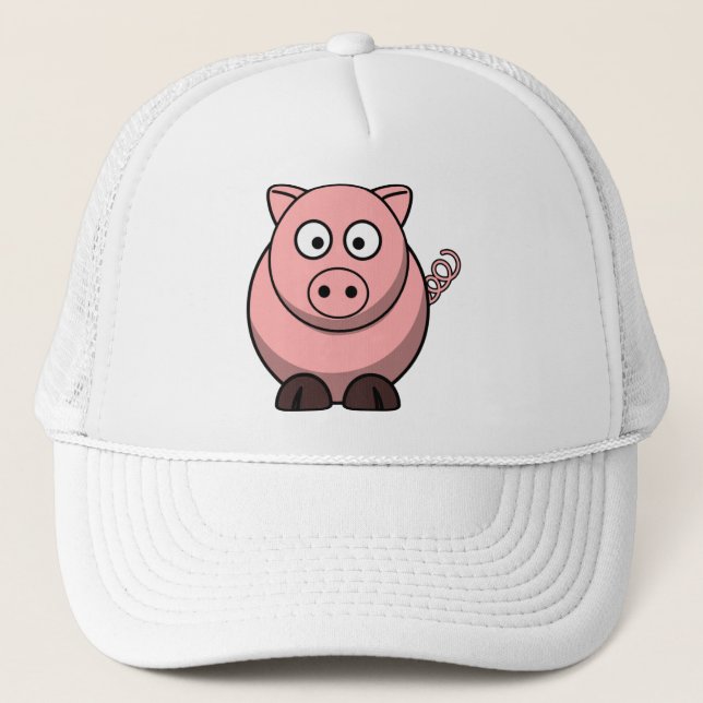 Casquette Joli porc drôle (Devant)