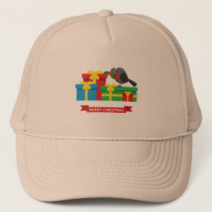 Casquette Joli Robin Et Les Quatre Cadeaux Colorés