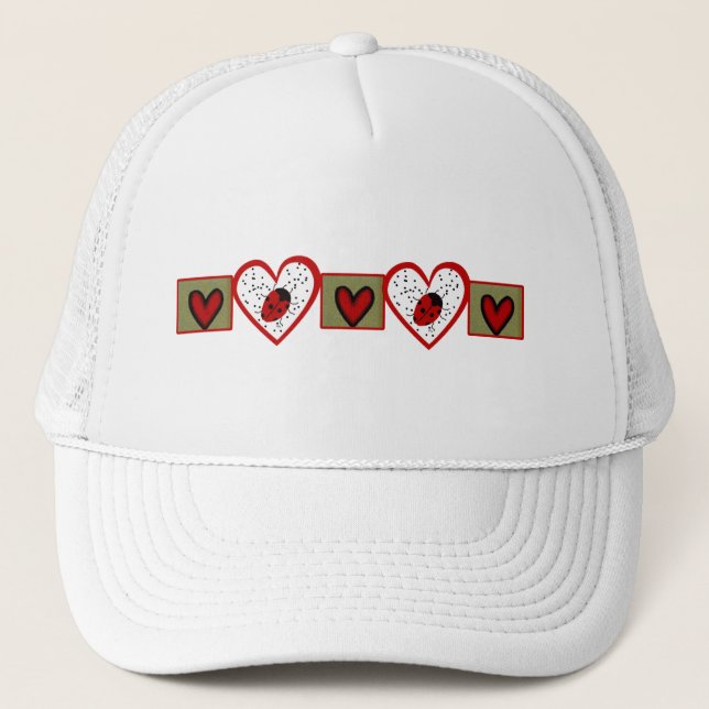 Casquette Joli Valentine Ladybugs (Devant)