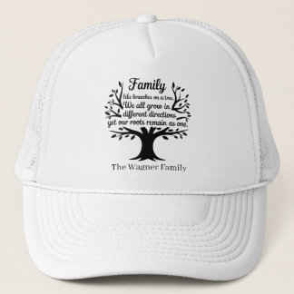 Casquette Jolie réunion de famille ajouter un nom