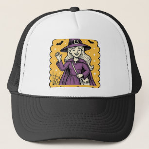Casquette Jolie sorcière enseignante Mme Smith Halloween vin