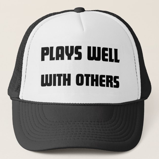 Casquette Joue bien avec les autres (Devant)