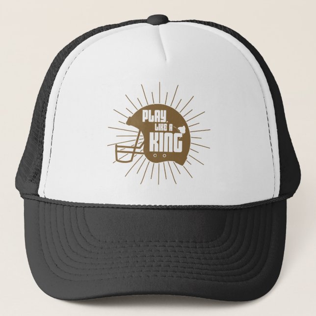 Casquette Jouer comme roi (Devant)