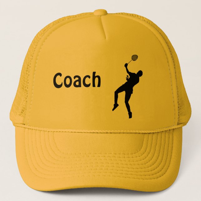 Casquette Joueur de badminton (Devant)