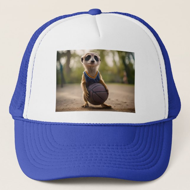 Casquette Joueur de basket-ball junior suricate (Devant)