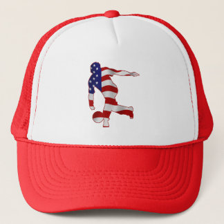 Casquette Joueur de bowling avec drapeau américain
