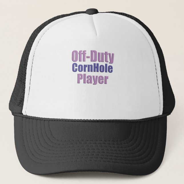Casquette joueur de cornhole (Devant)