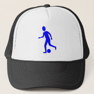 Casquette Joueur de football - Bleu