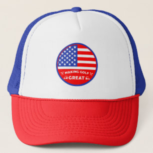 Casquette Joueur de golf américain drôle