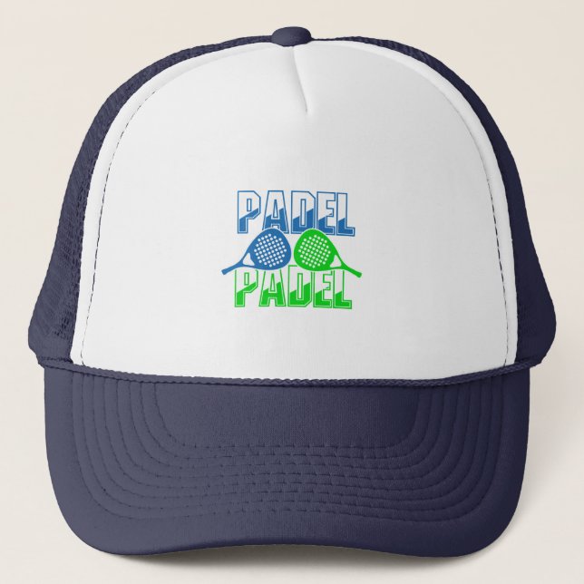CASQUETTE JOUEUR DE SPORTS PADEL LOVER (Devant)
