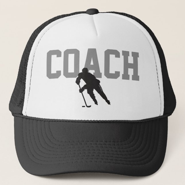 Casquette Joueur d'entraîneurs de hockey (Devant)
