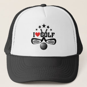 Casquette Joueurs de golf, I Love Golf