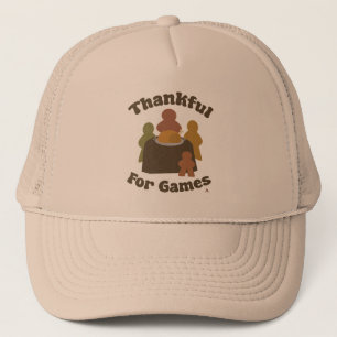 Casquette Joueurs de remerciement Thanksgiving Boardgame Des