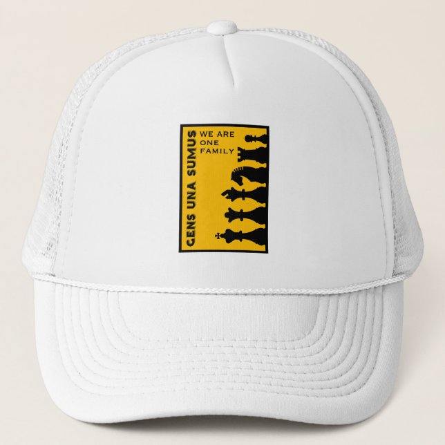 Casquette Joueurs d'échecs compétitifs (Devant)