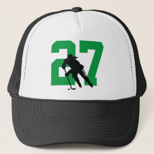Casquette Joueuse de hockey sur mesure pour femmes numéro no