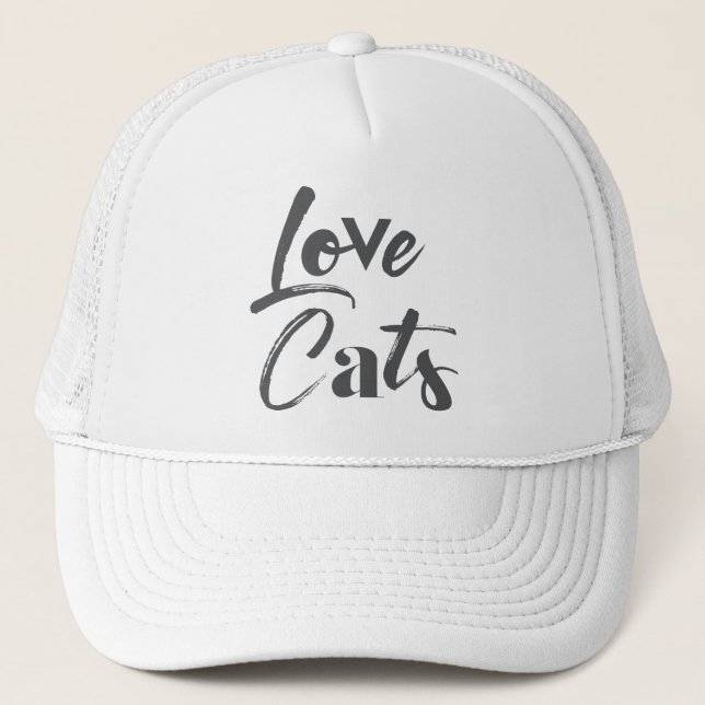 Casquette Joueuse, joyeuse, moderne, design mignon de Love C (Devant)