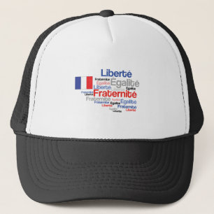 Casquette Jour de bastille français de fraternité d'égali