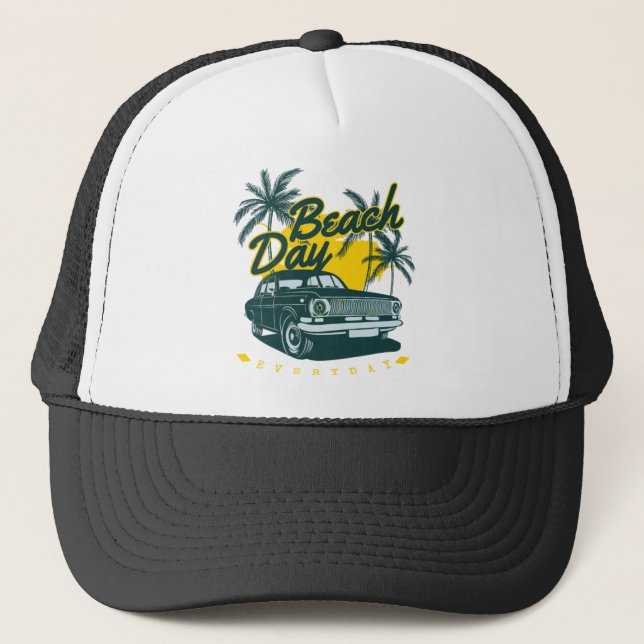 Casquette Jour de la plage (Devant)