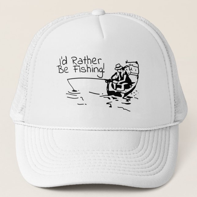 Casquette Jour de pêche (Devant)