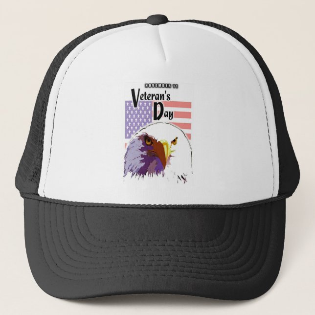 Casquette Jour des vétérans (Devant)
