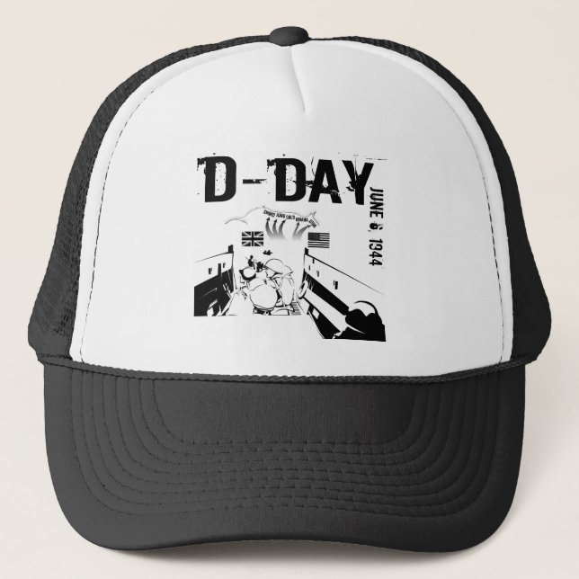 Casquette JOUR J 6 juin 1944 (Devant)