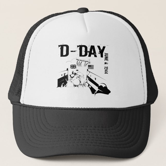 Casquette JOUR J 6 juin 1944 (Devant)