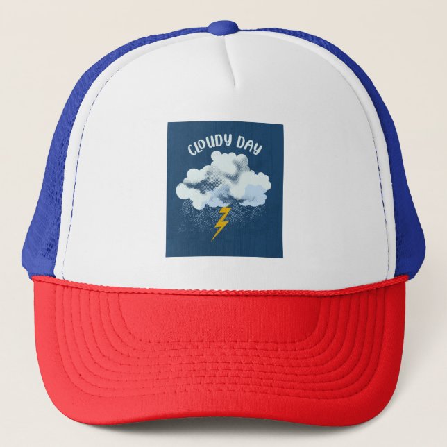 Casquette Jour nuageux (Devant)