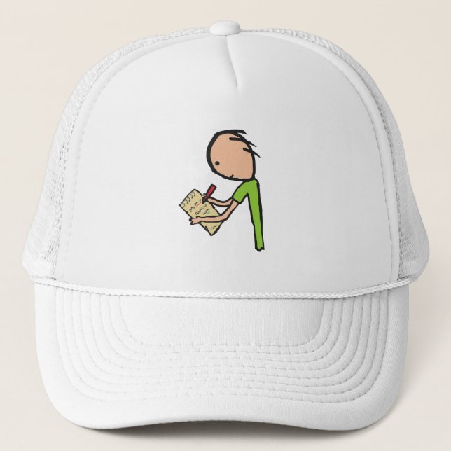 Casquette Journaliste (Devant)