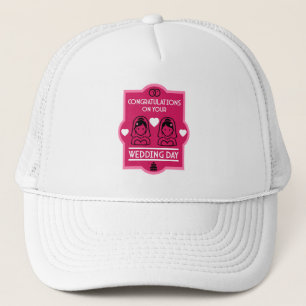 Casquette Journée de mariage des filles gays