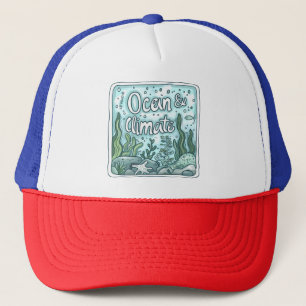 Casquette Journée des océans - Ocean & Climate Concept avec
