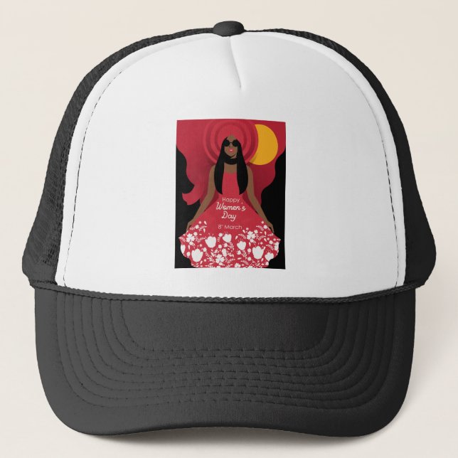 Casquette journée internationale des femmes de boho (Devant)