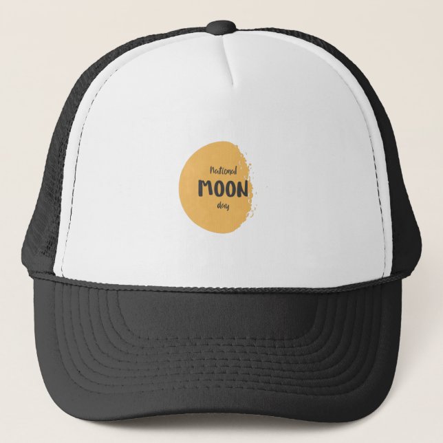 Casquette Journée nationale de la Lune (Devant)